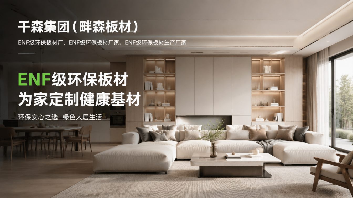 温州为全屋定制提供环保板材方案